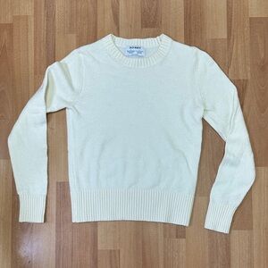 Old Navy Women's Soft Cream Crew Neck Sweater